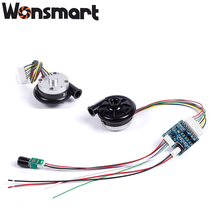 12V/24VDC Air Blower With NMB Ball Bearing For Extended Lifespan